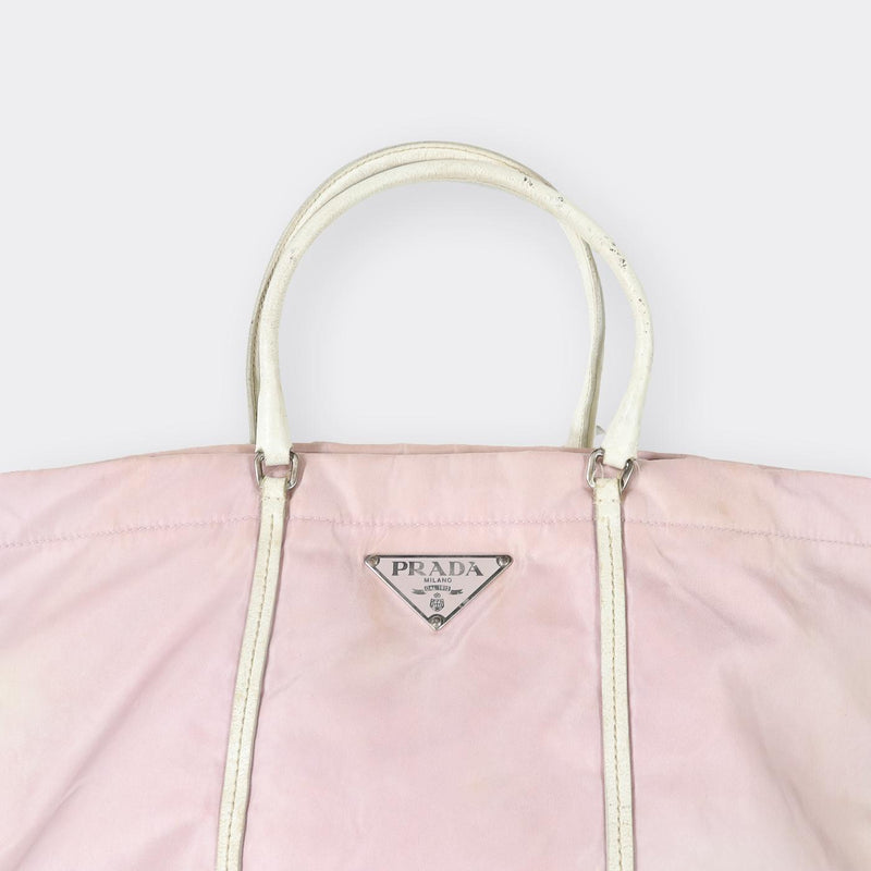 Vintage Prada Nylon Chain Bag, Luxury, Bags & Wallets on Carousell