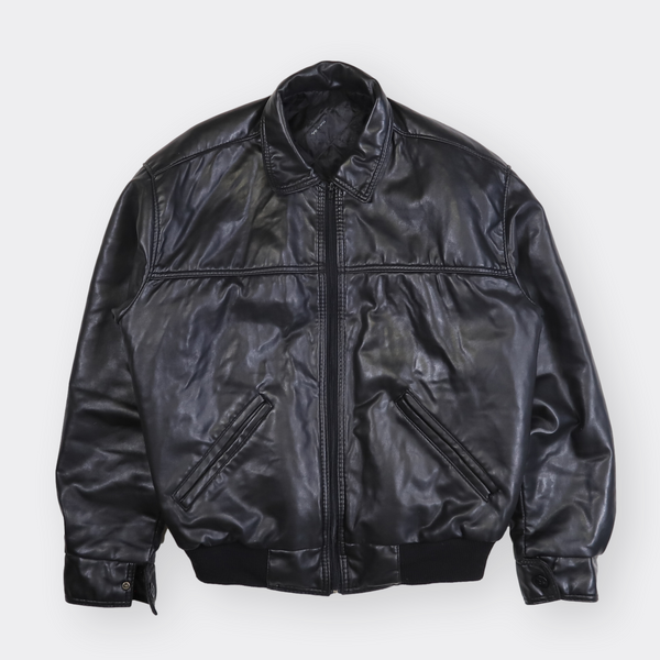 Vintage Leather Jacket - Medium