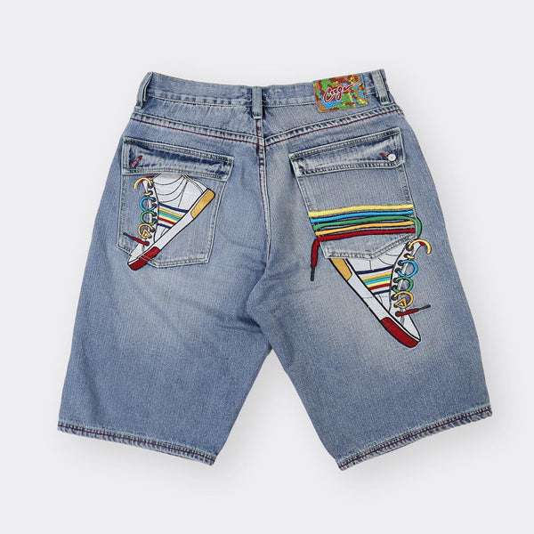 Coogi Vintage Denim Shorts - 34" x 13"