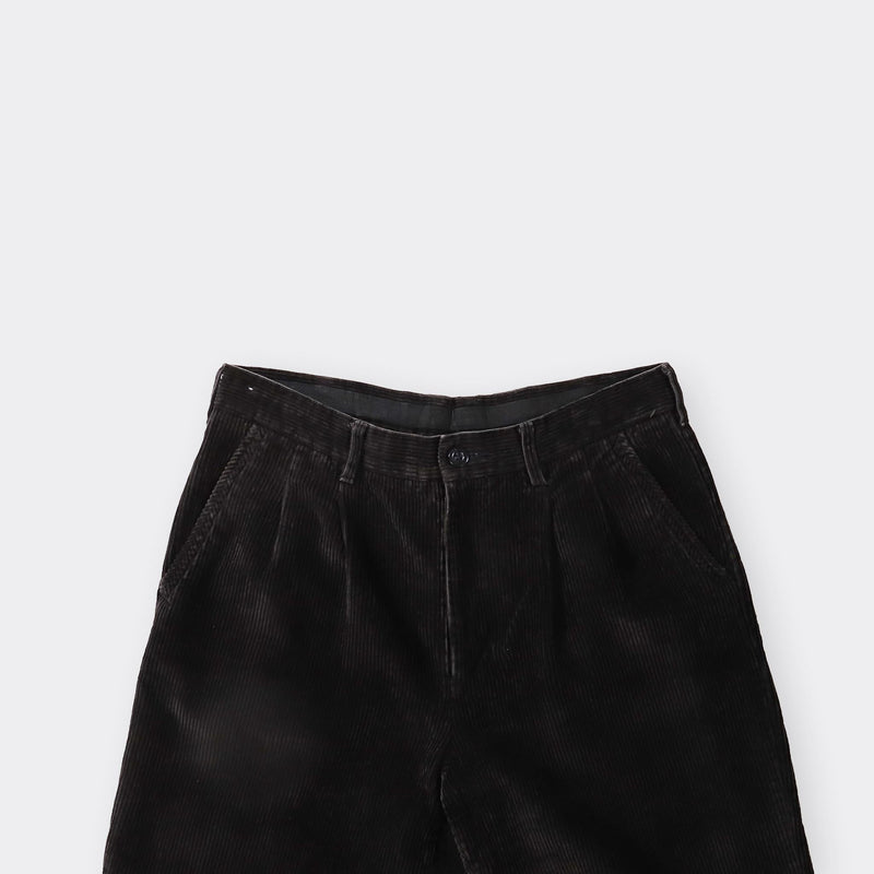 Pantalon vintage en velours côtelé avec cordon de serrage - 32" x 31"