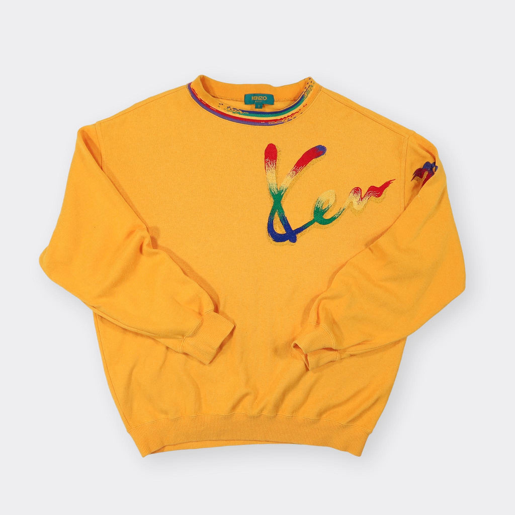 Kenzo yellow online sweatshirt