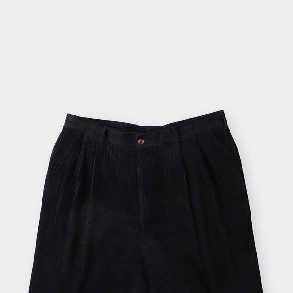 Pantalon vintage en velours côtelé avec cordon de serrage - 36" x 33"