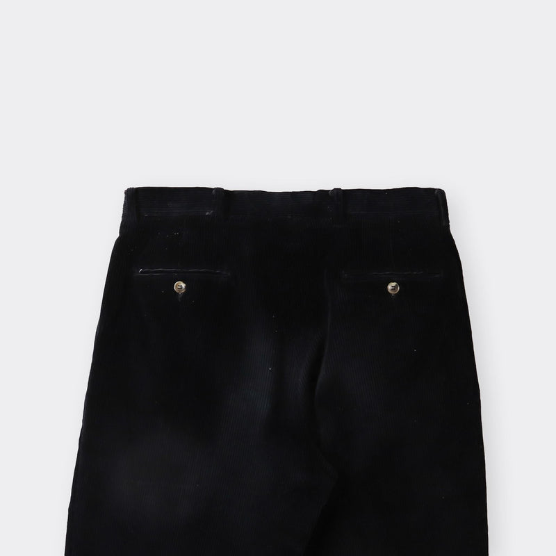 Vintage Corduroy Drawstring Cuff Trousers - 34" x 35"