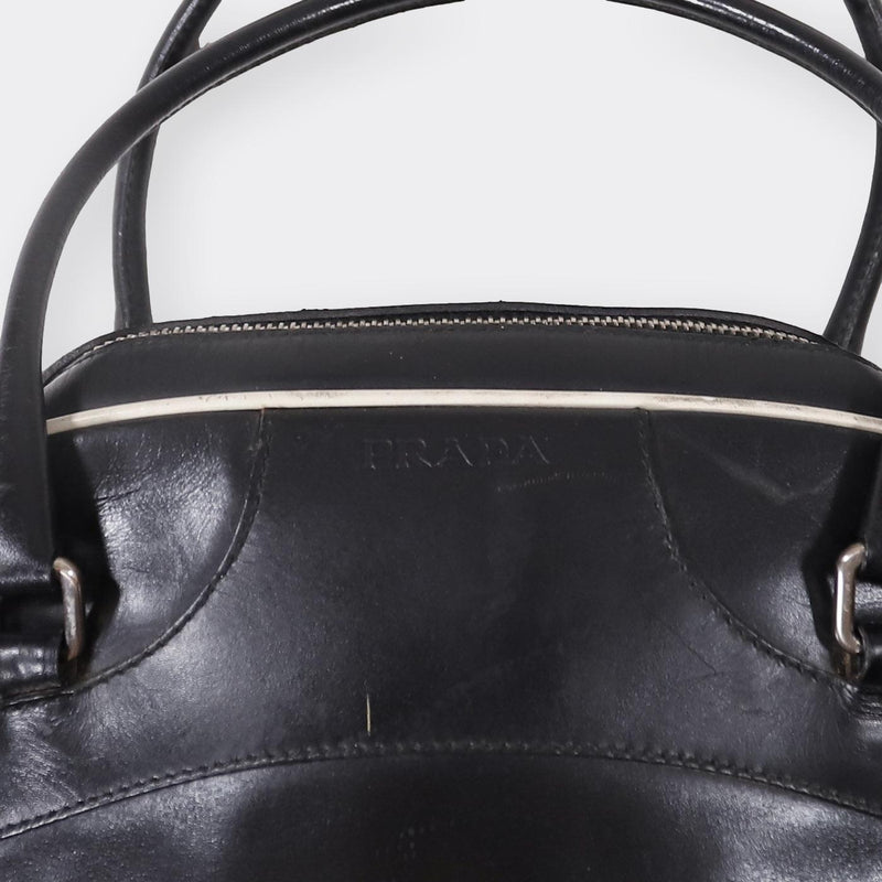 prada Ladies Black Vintage bowling bag